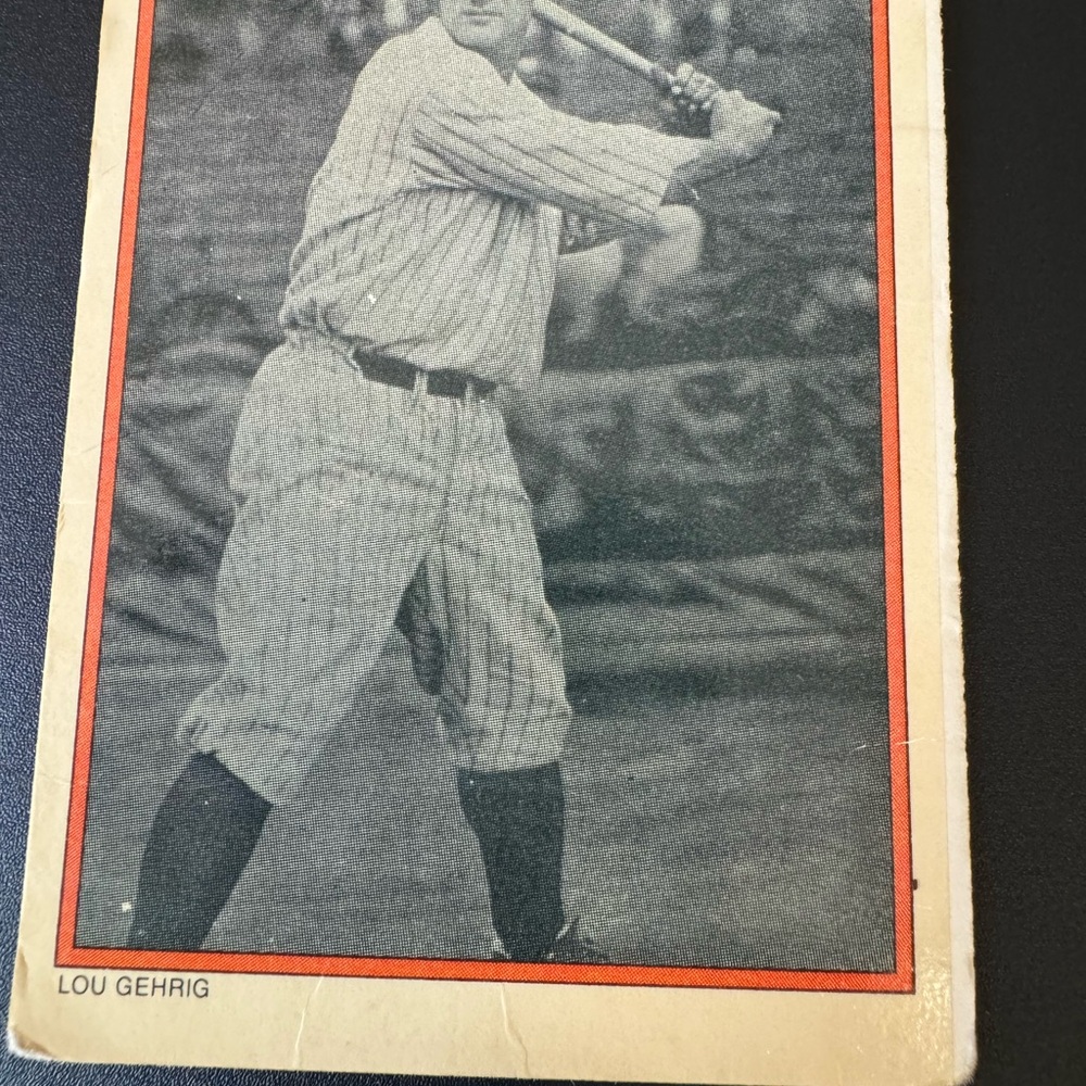Baseball cards